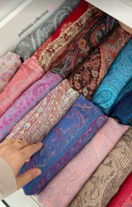 Voile pashmina