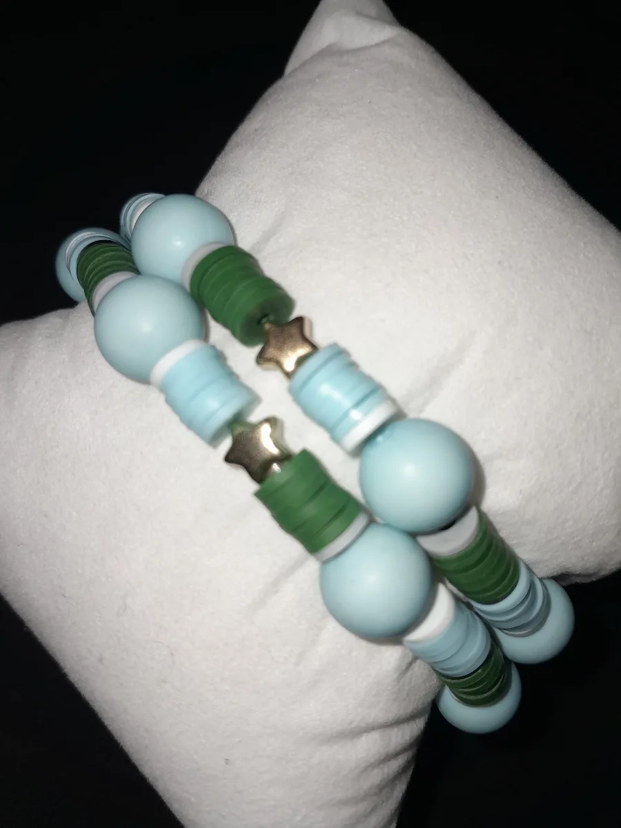 Bracelet heishi💚