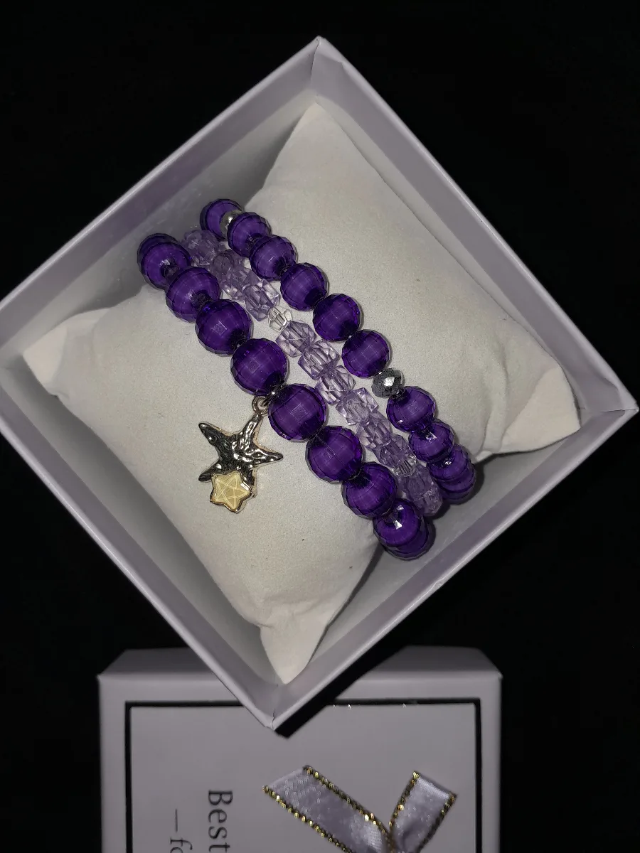 Bracelets violets