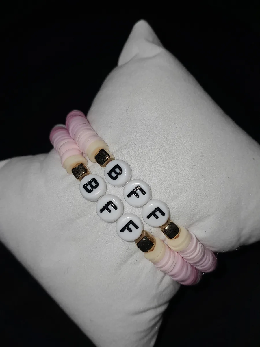 Bracelet heishi "BFF"💕