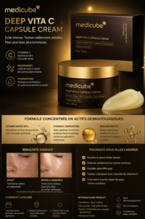 ✨ Medicube Deep Vita C Capsule Cream 