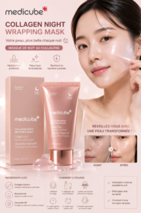✨ Medicube Collagen Night Wrapping Mask ✨